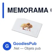 Clé USB personnalisable 16 Go - MEMORAMA Creditcard avec logo - Miniature 2