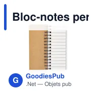 Bloc-notes personnalisable avec marqueurs pour logo - MEMORING - Miniature 6