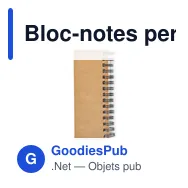 Bloc-notes personnalisable avec marqueurs pour logo - MEMORING - Miniature 7