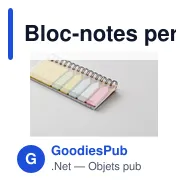 Bloc-notes personnalisable avec marqueurs pour logo - MEMORING - Miniature 8