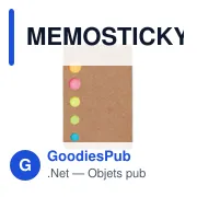 MEMOSTICKY Marqueurs adhésifs 5 couleurs - Miniature 5