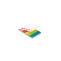 Variante blanc - MEMOSTICKY Marqueurs adhésifs 5 couleurs