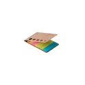 Variante beige - MEMOSTICKY Marqueurs adhésifs 5 couleurs