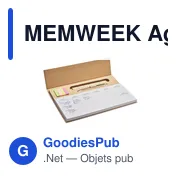 MEMWEEK Agenda hebdomadaire de bureau - Miniature 5