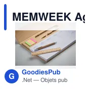 MEMWEEK Agenda hebdomadaire de bureau - Miniature 6