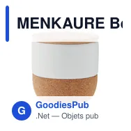 MENKAURE Bougie en cire végétale 80 gr - Miniature 3