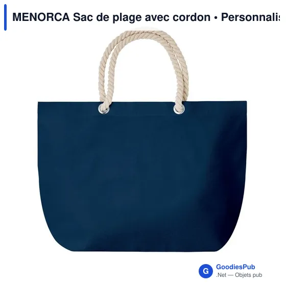 MENORCA Sac de plage avec cordon - Image 11