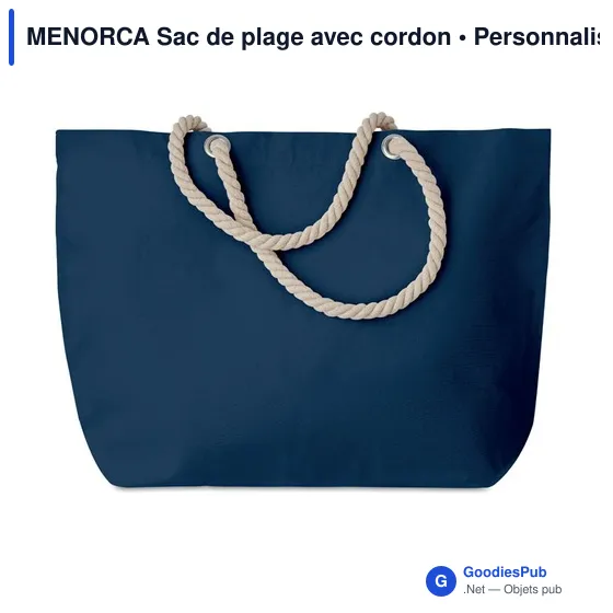 MENORCA Sac de plage avec cordon - Image 12