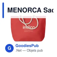 MENORCA Sac de plage avec cordon - Miniature 4