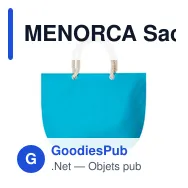 MENORCA Sac de plage avec cordon - Miniature 6