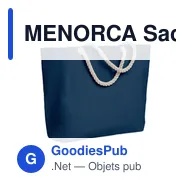 MENORCA Sac de plage avec cordon - Miniature 10