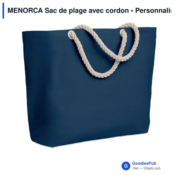 MENORCA Sac de plage avec cordon - Image 10