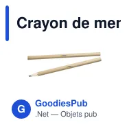 Crayon de menuisier personnalisable pour logo - Menuisier - Miniature 9