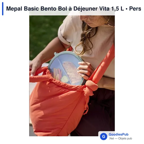 Mepal Basic Bento Bol à Déjeuner Vita 1,5 L personnalisé avec logo entreprise - Image 5