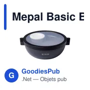 Mepal Basic Bento Bol à Déjeuner Vita 1,5 L personnalisé avec logo entreprise - Miniature 6