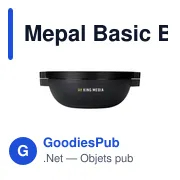 Mepal Basic Bento Bol à Déjeuner Vita 1,5 L personnalisé avec logo entreprise - Miniature 7