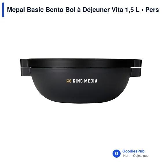 Mepal Basic Bento Bol à Déjeuner Vita 1,5 L personnalisé avec logo entreprise - Image 7