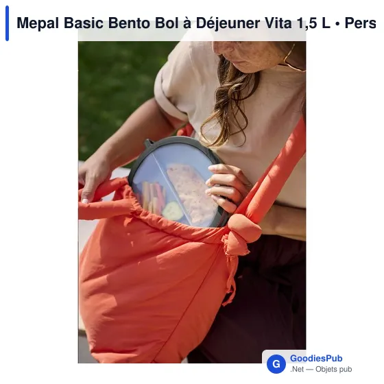 Mepal Basic Bento Bol à Déjeuner Vita 1,5 L personnalisé avec logo entreprise - Image 8