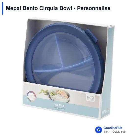Boîte à déjeuner personnalisable Mepal Bento Cirqula Bowl avec logo - Image 11