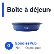 Boîte à déjeuner personnalisable Mepal Bento Cirqula Bowl avec logo - Miniature 12