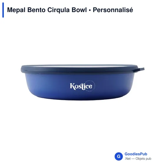 Boîte à déjeuner personnalisable Mepal Bento Cirqula Bowl avec logo - Image 12