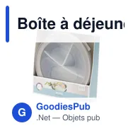 Boîte à déjeuner personnalisable Mepal Bento Cirqula Bowl avec logo - Miniature 3