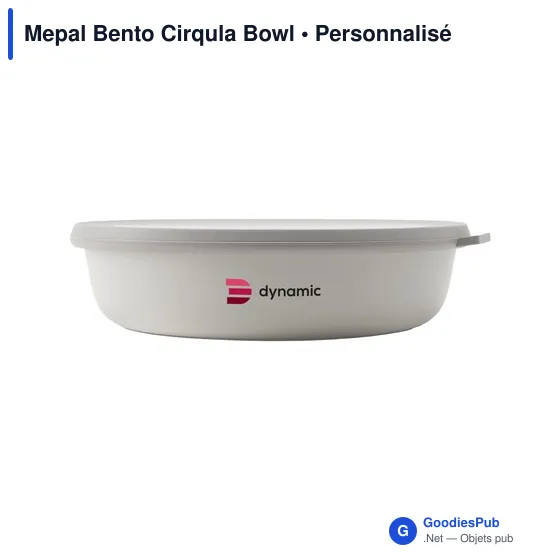Boîte à déjeuner personnalisable Mepal Bento Cirqula Bowl avec logo - Image 4