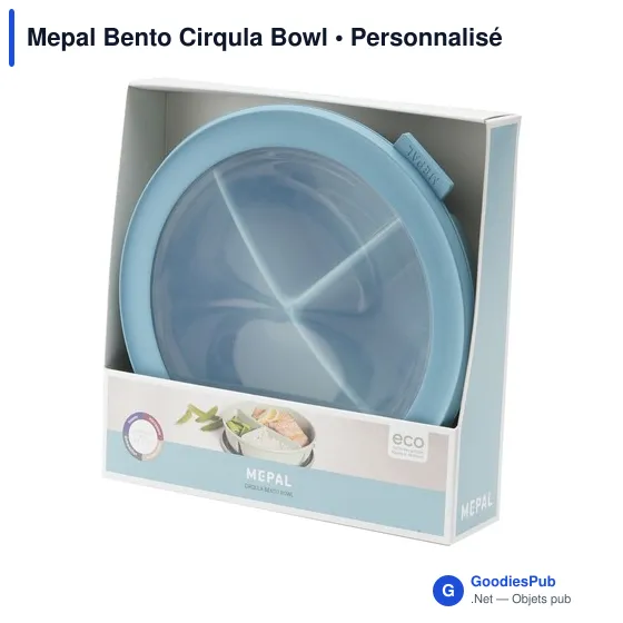 Boîte à déjeuner personnalisable Mepal Bento Cirqula Bowl avec logo - Image 7