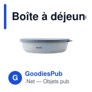 Boîte à déjeuner personnalisable Mepal Bento Cirqula Bowl avec logo - Miniature 8
