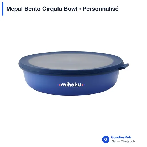 Boîte à déjeuner personnalisable Mepal Bento Cirqula Bowl avec logo - Image 9