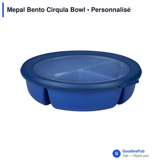Boîte à déjeuner personnalisable Mepal Bento Cirqula Bowl avec logo - Image 10