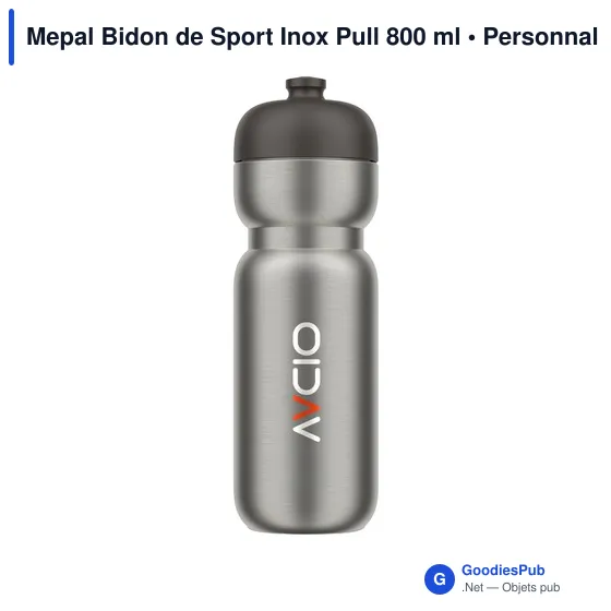 Bidon de Sport Personnalisable Mepal avec Logo - 800 ml - Image 1