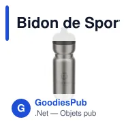 Bidon de Sport Personnalisable Mepal avec Logo - 800 ml - Miniature 2