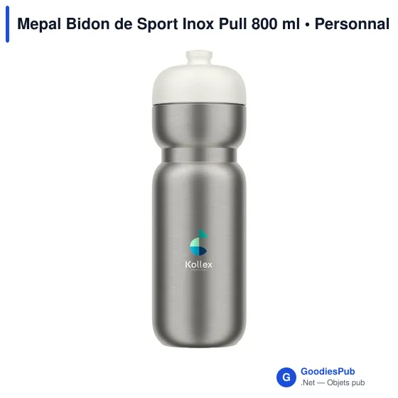Bidon de Sport Personnalisable Mepal avec Logo - 800 ml - Image 3