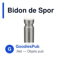Bidon de Sport Personnalisable Mepal avec Logo - 800 ml - Miniature 4