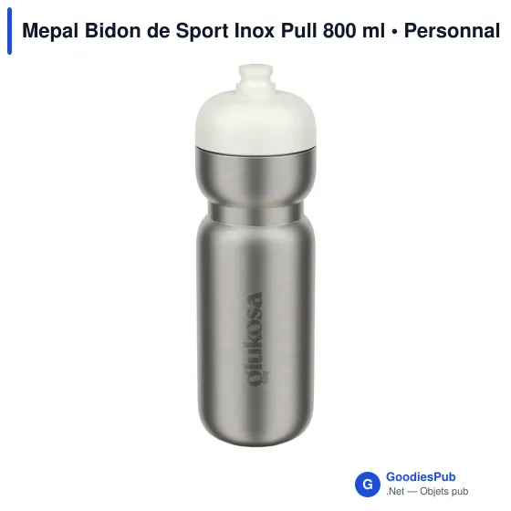 Bidon de Sport Personnalisable Mepal avec Logo - 800 ml - Image 4