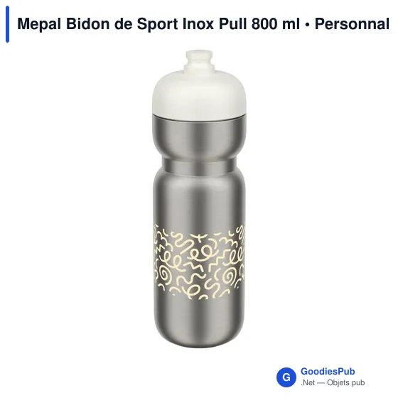 Bidon de Sport Personnalisable Mepal avec Logo - 800 ml - Image 6