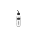 Variante noir nordique - Bouteille d'eau personnalisable Mepal Ellipse 500 ml avec logo