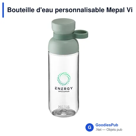 Bouteille d'eau personnalisable Mepal Vita 500 ml avec logo