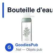 Bouteille d'eau personnalisable Mepal Vita 500 ml avec logo - Miniature 4