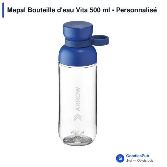 Bouteille d'eau personnalisable Mepal Vita 500 ml avec logo - Image 6