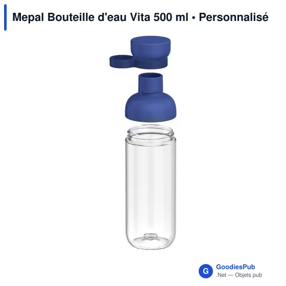 Bouteille d'eau personnalisable Mepal Vita 500 ml avec logo - Image 7