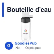 Bouteille d'eau personnalisable Mepal Vita 500 ml avec logo - Miniature 9