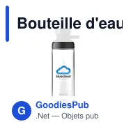 Bouteille d'eau personnalisable Mepal Vita 700 ml avec logo - Miniature 4
