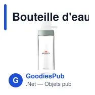 Bouteille d'eau personnalisable Mepal Vita 700 ml avec logo - Miniature 9