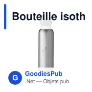 Bouteille isotherme personnalisable Mepal Ellipse 500 ml avec logo - Miniature 1