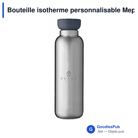 Bouteille isotherme personnalisable Mepal Ellipse 500 ml avec logo