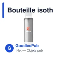 Bouteille isotherme personnalisable Mepal Ellipse 500 ml avec logo - Miniature 4