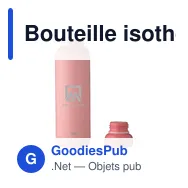 Bouteille isotherme personnalisable Mepal Ellipse 500 ml avec logo - Miniature 8