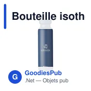 Bouteille isotherme personnalisable Mepal Ellipse 900 ml avec logo - Miniature 1